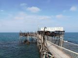 Uno dei trabocchi più visitato dell'Abruzzo