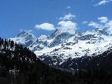 Vette alpine vuiste dal passo Ospizio Bernina