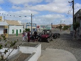 I nostri quad parccheggiati nel centro di Povoacao Velha