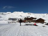 Rifugio Sunny Valley sotto i raggi di sole invernale