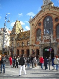 L'edificio del mercato di Budapest