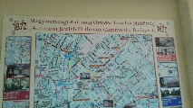 Cartina del quartiere ebraico di Budapest