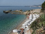 La spiaggia di Balzi Rossi