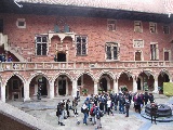 Cortile dell'Università di Cracovia