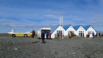 Veicolo anfibio della laguna glaciale Jokulsàrlòn