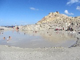 Terme con fango sull'Isola di Vulcano