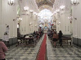 L'interno della cattedrale è molto luminoso