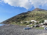 Isola di Stromboli vista dal porto