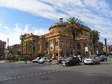 Veduta sul Teatro Massimo di Palermo