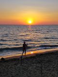 tramonto-in-spiaggia visto dal bar accanto