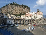 Il centro di Atrani