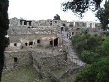 Entrata nella zona archeologica di Pompei