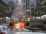 Pista di pattinaggio a Rockefeller Center