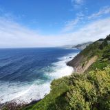 Le onde dell'oceano Atlantico