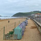 Una spiaggia di sabbia a Zarautz