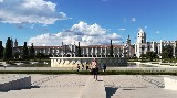 Una delle piazze di Lisbona