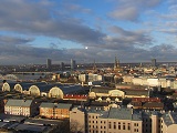Vista sulla Riga dalla Torta di Stalin