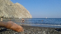 La spiaggia che mi è piacita di più è quella di Perissa