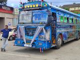 Gli autobus delle compagnie private sono molto pittoreschi