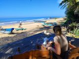 Finalmente il relax, in spiaggia