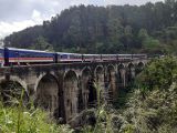 Treno sul ponte dei novi archi