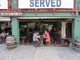 Il giorno dopo abbiamo mangiato in un ottimo fast food a base di pesce