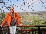 Fiume Olifants visto dal campo