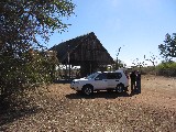 Entrata nel parco nazionale di Hlane Royal a Swaziland