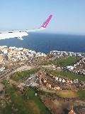 In aereo sopra Tenerife