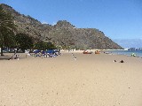 Spiaggia Las Teresitas si trova al nordest dell'isola