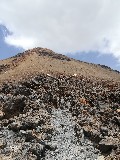 La vetta di vulcano Teide