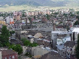 Vista sulla città dalla torre del orologio