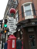 Nel quartiere italiano di Boston ci sono chiare indicazioni sull'italianità