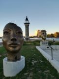 Roosevelt Island e il suo faro al tramonto