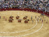 Promenade dei protagonisti della corrida