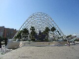 L'Umbracle: giardino e parcheggio